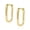 14K Gold, variant on 925 Sterling Silver Hoop Earrings for Women Trendy Small Square Hypoallergenic 14K Gold Plated Hoop Earrings Geometric Minimalist Rectangle Hoops Earrings