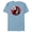 Ocean Blue, variant on Marvel Studios Ms. Marvel Kamala Khan Idea Come to Life - Short Sleeve Blended T-Shirt for Adults - Customized-Purple