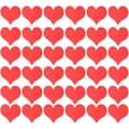 thumbnail image 1 of Tarjetas en forma de corazón de 100 piezas tarjetas de regalo de San Valentín tarjetas en blanco en forma de corazón recorte de papel de corazón, 1 of 7