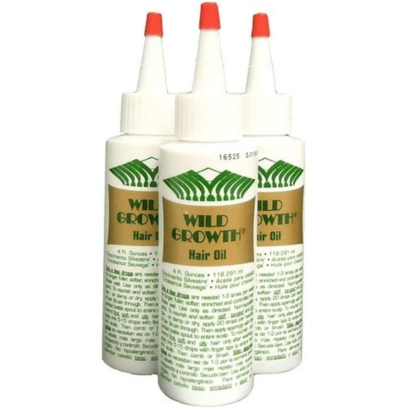 Wild Growth Hair Oil 118Ml (Pack Of 3)