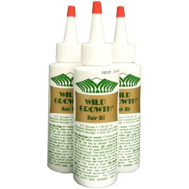 Wild Growth Hair Oil (3 bottles) - Walmart.com
