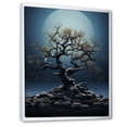 thumbnail image 2 of Designart "Dark Ambience Baobab I" Tree Baobab Floater Framed Canvas Prints, 2 of 5