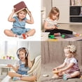 thumbnail image 2 of Baby Toddlers Girls Socks, 12 Pairs Non Slip Kids Grips Toddler Grippy Girl House Socks with Grippers for 0-7 Years, 2 of 5