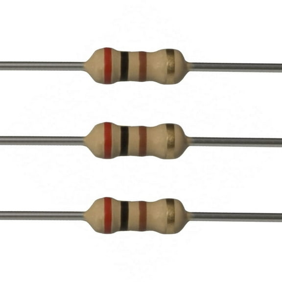 E-Projects 250EP514200R 200 Ohm Resistors, 1/4 W, 5% (Pack of 250)