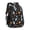 Astronaut and Planet, variant on Astronaut and Planet Black Pattern Backpack for School, Cute School Bag with Adjustable Shoulder Straps and Padded Back, 16.9"x12.6"x5.9"