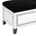 thumbnail image 5 of Acme Noralie Bench with Storage, Mirrored & Faux Diamonds, 5 of 6
