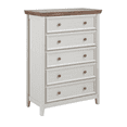 thumbnail image 6 of Tcbosik 5-Drawer Dresser for Bedroom, Chest of Drawers, Storage Organizer for Living Room, Hallway, Entryway, Beige, 6 of 11