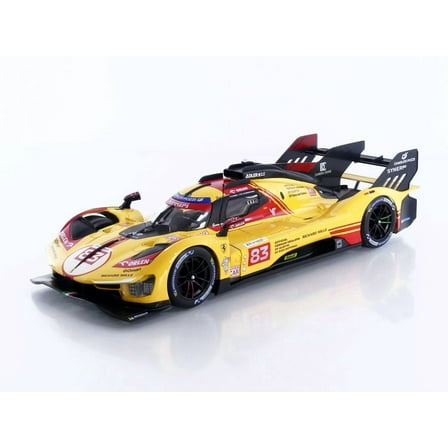 BBURAGO 1/18 - FERRARI 499P 3.0L Turbo V6 - 24h Le Mans 2024