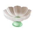 thumbnail image 1 of Fruit Bowl Footed Bowl Lotus Shaped Fruit Bowl Snack Candy Nut Serving Tray Dessert Display Stand Offering Bowl for Home Appetizer Plates Dessert Bowl, 1 of 7