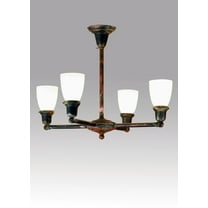 Meyda Tiffany 56475 Oyster Bay 4 Light 26-1/2" Wide Chandelier
