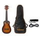 thumbnail image 2 of 1 Spruce 23 Pulgadas Concierto Ukulele Guitarra Con Correa De Bolsa De Almacenamiento 6.35 De Enchufe, 2 of 9