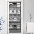thumbnail image 1 of Sac de Rangement Suspendu sur Porte pour Garde-Robe de Bébé, Organisateur de sous-Vêtements avec Poches en Filet, 1 of 1