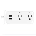 thumbnail image 2 of kurtrusly Télécommande Prise Intelligente Compatible avec Alexa Echo pour Google Home Moniteur d'Énergie Prises Intelligentes, 2 of 9