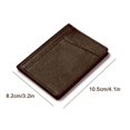 thumbnail image 2 of Leather Credit Card Case Ultra-thin Card Holder Protective Card Wallet with ID Window, 2 of 6