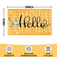 thumbnail image 7 of Waipfaru Hello Pumpkin Fall Doormat Outdoor,Non Slip Low-Profile Rubber Floor Mat for Indoor Outdoor 18'' x 30'', 7 of 7