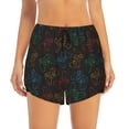 thumbnail image 3 of Uemuo Gamepad Joystick Game Pattern Women's Athletic Shorts High Waisted Running Shorts with Liner Pockets Gym Elastic Workout Shorts-X-Large, 3 of 9