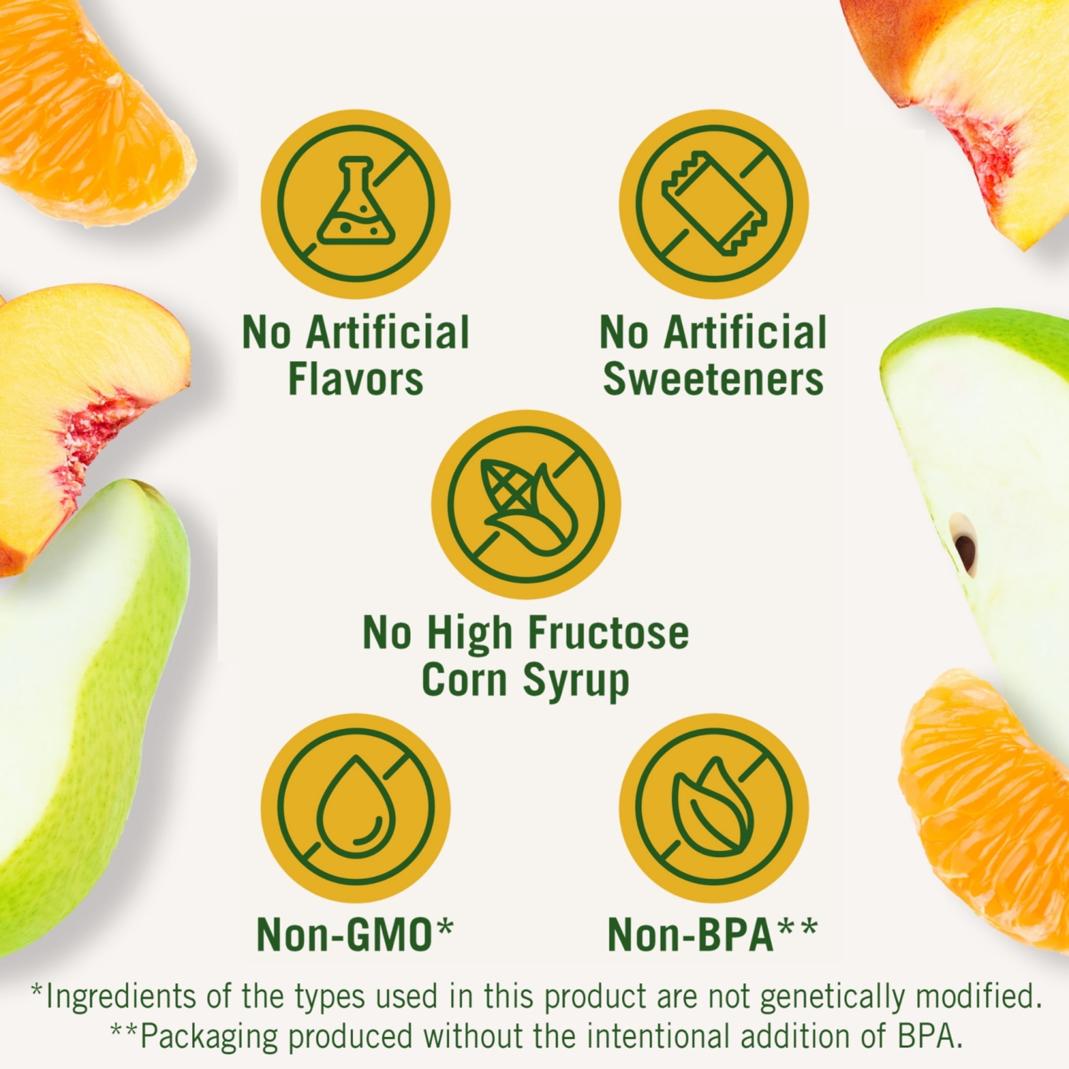 Del Monte Fruit Cup Snacks in 100% Juice, 4 oz Cup (Pack of 12)