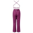 thumbnail image 4 of Summer Skinny Slim Fit Hollowed Out Rompers, Temperament Women's Nightclub Hot Style Hollow Backless Jumpsuit, 4 of 5