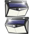 thumbnail image 1 of Outdoor Solar Lights,[2 Pack] 208 Led Outdoor Solar Lights With Motion Sensor,270° Lighting Angle Solar Spotlight, 1 of 5