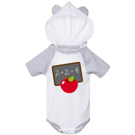 

Inktastic Chalkboard and Apple School Gift Baby Boy or Baby Girl Bodysuit