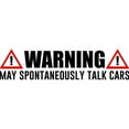 thumbnail image 3 of CafePress - Warning May Spontaneously Talk C - 11 oz Ceramic Mug - Novelty Coffee Tea Cup, 3 of 6