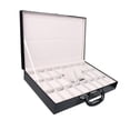 thumbnail image 2 of Mira Organizador de joyería de caja de almacenamiento para hombres Mujeres Pantalla de estuche de relojes portátiles Pantalla para el reloj de pulsera, 2 of 8