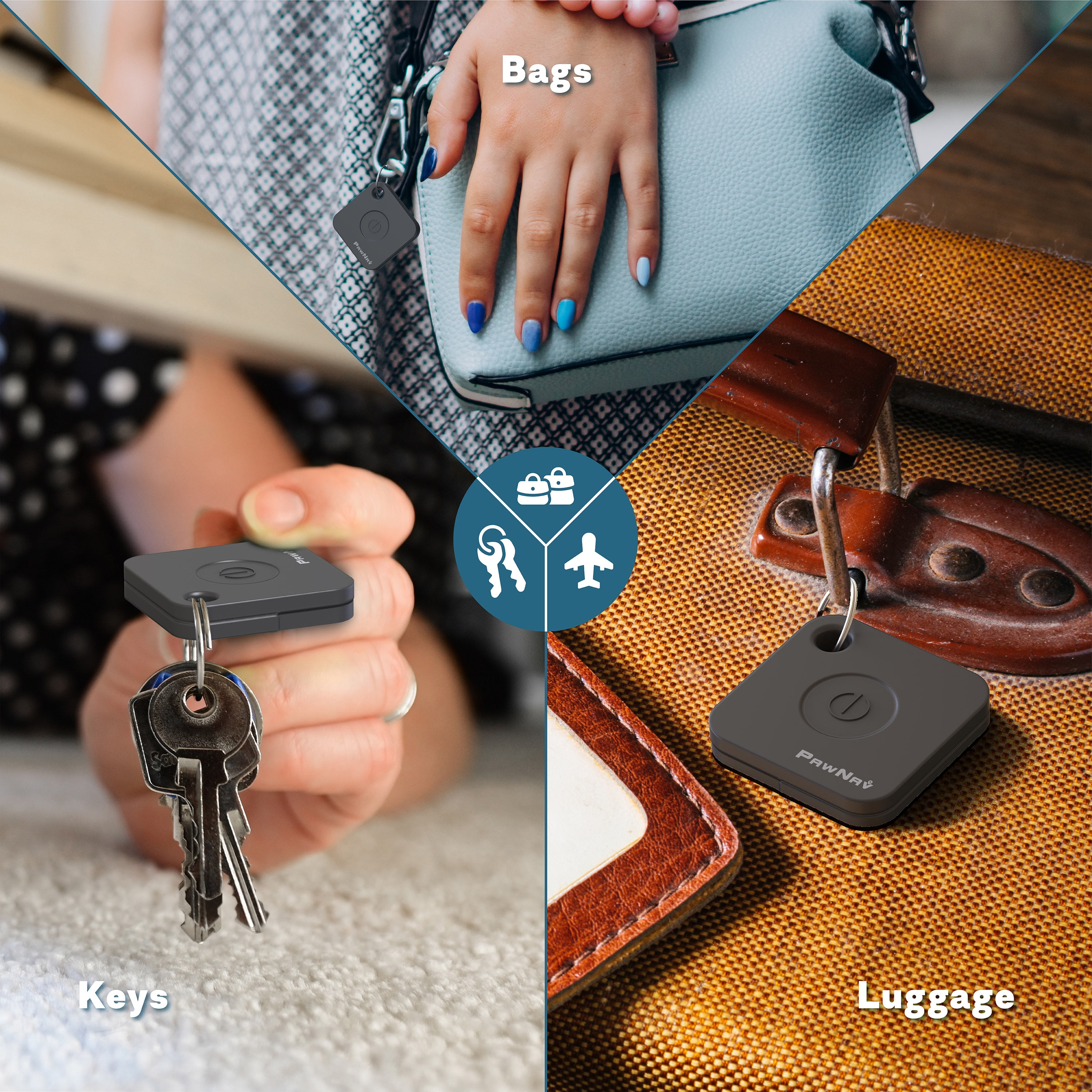 Tzumi Pets Pawnav, Smart Bluetooth GPS Pet Tracker