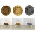 thumbnail image 4 of 1 funda elástica para asiento de silla, de poliéster. Gris, 4 of 6