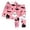 Light Pink, variant on Weebloom Halloween Kids Girls' Pajama Sets Cute Bat Boys Pajama Set Long Sleeve Sleepwear Nightwear Pjs Loungewear Pink 8Y