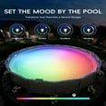 thumbnail image 5 of Poolside Solar Light, Pool Hacker Solar Light, Solar Pool Lights for Above Ground Pools, Solar Light for Swimming Pool, Solar Lights for Swimming Pool, Wireless Light Sensing LED Submersible Lights, 5 of 8