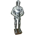 thumbnail image 2 of THOR INSTRUMENTS Gothic Armor Suit Medieval Larp Costume With Base Rustic Vintage Home Decor Gifts, 2 of 4