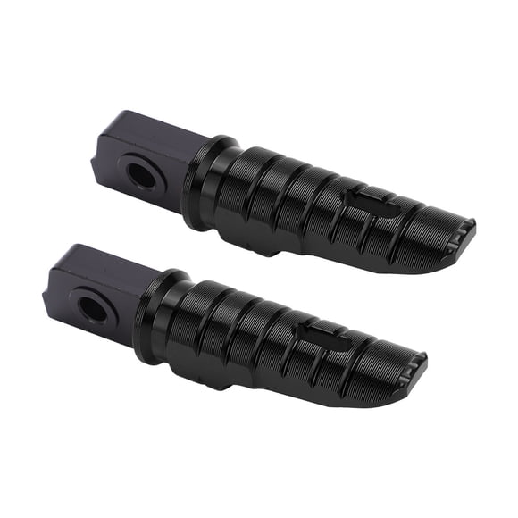 Reposapiés delantero para motocicleta T6063, aleación de aluminio, antideslizante, resistente al óxido, repuesto para Aprilia GPR125 APR150, color negro, 2 uds. Jadeshay A