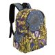 thumbnail image 2 of Los Caballeros del Zodiaco-theme Backpack, Campus style schoolbag Bookbag with Adjustable Shoulder Straps And Large Zip Compartment, Unisex Travel Bags.42x30x15cm, 2 of 6