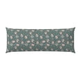 thumbnail image 2 of Lsque Hedgehogs and Flowers Body Pillow Case Cover,Ultra-Soft Microfiber Bed Pillow Cases 20x54 inches,Elegant Bedding,Breathable Durable Pillow Cover with Envelope Closure, 2 of 8