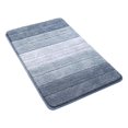 thumbnail image 2 of 1 Pice Couleur Cyan 40 X 60 Cmtapis De Bain Antiderapant,extra Doux Tapis Salle Bain,lavable En Machine,absorbente L'eau, 2 of 5