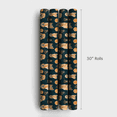 thumbnail image 4 of Dunkin Dog Days - Christmas Wrapping Paper Roll - Gift Wrap for Holidays, Birthdays, Christmas, 4 of 5