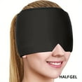 thumbnail image 3 of 1pc Migraine Ice Head Wrap, Headache Relief Hat For Migraine Relief Cap, Gel Ice Hat, Cooling Head Ice Pack Migraine Cap, Tension Headache Relief Cap, 3 of 5