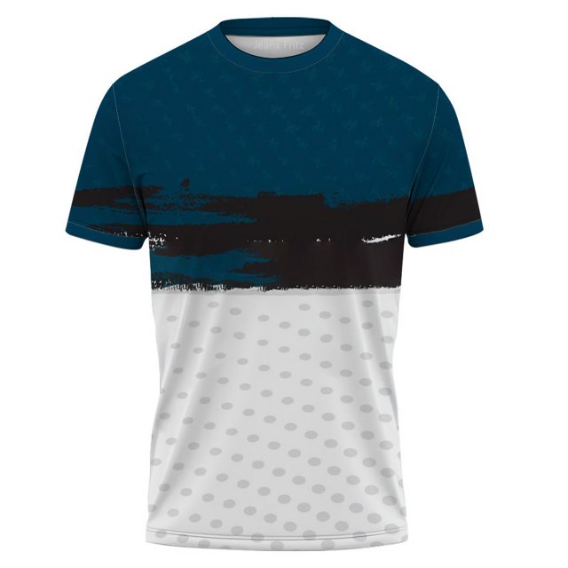 T-Shirt Mode Été pour Hommes Course en Plein Air Entraînement Physique Sports Séchage Rapide Manches Courtes Col Rond Ample Neutre Imprimé