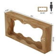 thumbnail image 3 of Finmind 63 Inches Farmhouse Console Table with Storage, Couch Table Behind Sofa, 3 of 7