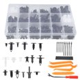 thumbnail image 1 of Unique Bargains 1 Set with 18 Type Car Plastic Retainer Clips Rivets Push Bumper Fasteners Clips Body Panel Clips, 1 of 7