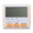 Orange, variant on Digital Timers for Cooking Magnet Count Up or Countdown Timer Clock LCD Display