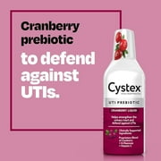 Cystex Cranberry Prebiotic Supplement for UTI Prevention & Urinary Health, 2 Pack
