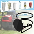 thumbnail image 4 of maskred Magnetic Beverage Rack For Convenient Storage Of Beverage Cups And Cans And Other Items. Iron Yachts Black Bottom suction, 4 of 6