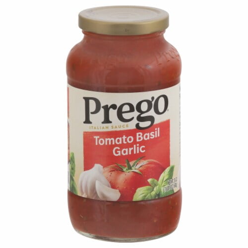 2X - Prego Italian Tomato Sauce with Basil & Garlic 24 oz