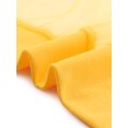 thumbnail image 5 of Chaqueta bomber ligera de mujer con cremallera y mangas largas INSPIRE CHIC, transparente, color amarillo, 5 of 5