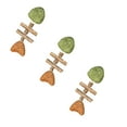 thumbnail image 2 of shoper 3PCS Purrident, Fix Your Cat’s Dental Health,2026 New Creative Fish Bone Cat Toy,Wooden Catnip Teeth Cleaning Stick, Natural Fishbone Cat Dental Toy,Durable Feline Tooth Care Tool, 2 of 9
