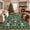 Green, variant on Memoryfield Christmas Park Theme Runner Rug 2' x 6', Washable Non-Slip Low Pile Carpet for Entryway, Bedroom, Green