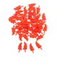 thumbnail image 5 of Narices de dibujos animados para muñecos de nieve navideños - 100 piezas rojo, 5 of 7