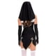 thumbnail image 2 of Disfraz de monja sexy para personas mayores, carnaval, Halloween, iglesia, convento religioso, disfraz de fiesta elegante, 2 of 4