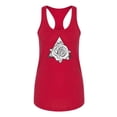 thumbnail image 1 of Rose Over Space Racerback Tank Women -Image by Shutterstock, Female x-Small, 1 of 4